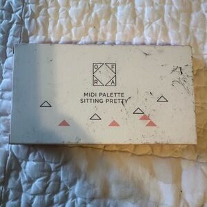 OFRA Compact Palette — White with Pink Accents